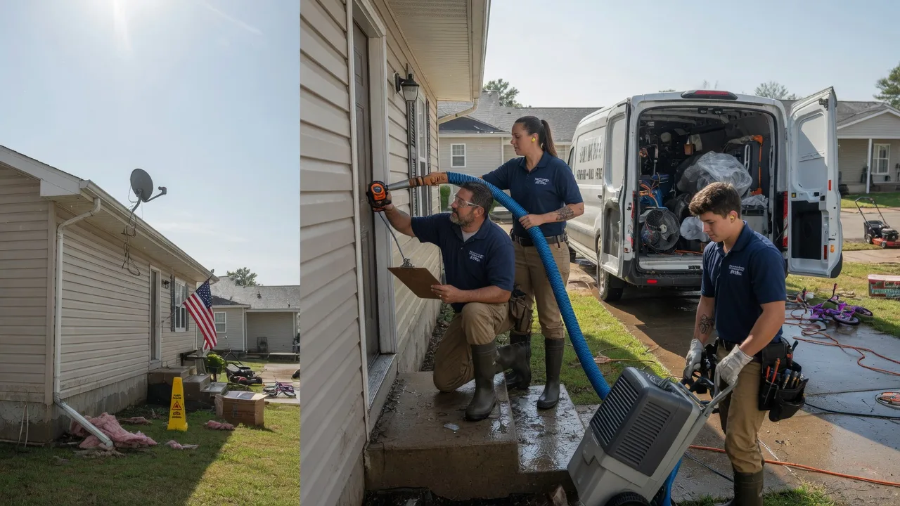 Ceiling Water Damage Restoration in Norwalk, IA near me